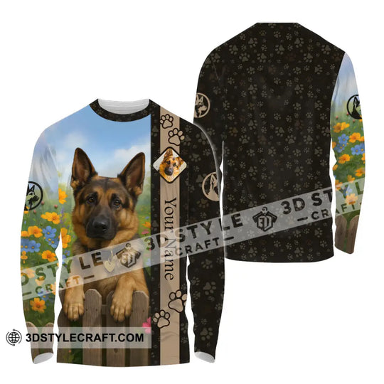 Unisex Shirt - Custom German Shepherd Shirt style option 4