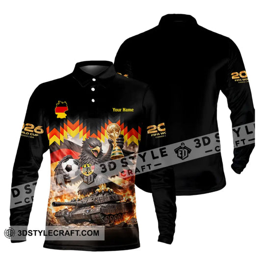 Unisex Shirt - Custom Germany World Cup 2026 3D Shirt style option 4