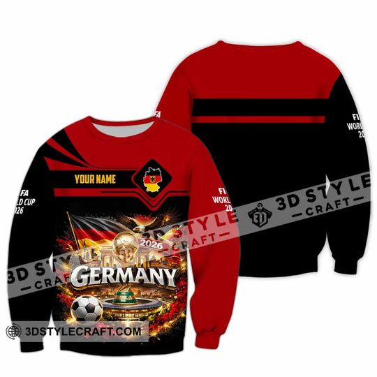 Unisex Shirt - Custom Germany World Cup 2026 3D Shirt style option 3