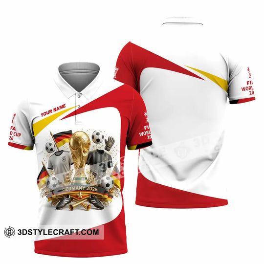 Unisex Shirt - Custom Germany World Cup 2026 3D Shirt style option 2