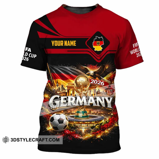 Unisex Shirt - Custom Germany World Cup 2026 3D Shirt style option 4