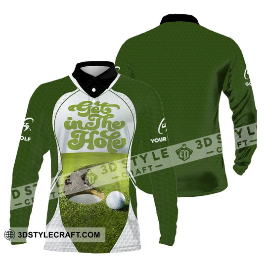 Unisex Shirt - Custom Get In The Hole Golf Shirt style option 3