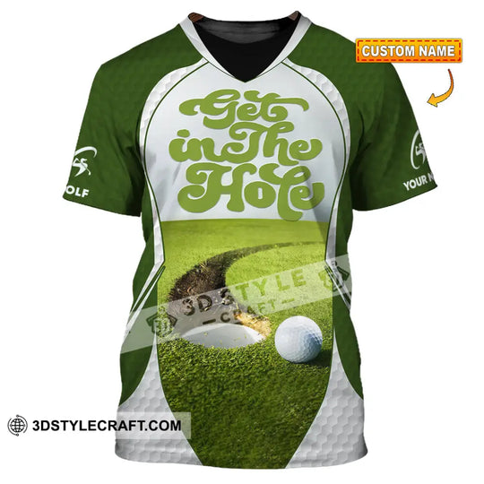 Unisex Shirt - Custom Get In The Hole Golf Shirt style option 1