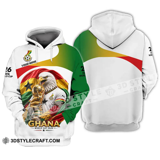 Unisex Shirt - Custom Ghana World Cup 2026 3D Shirt style option 3