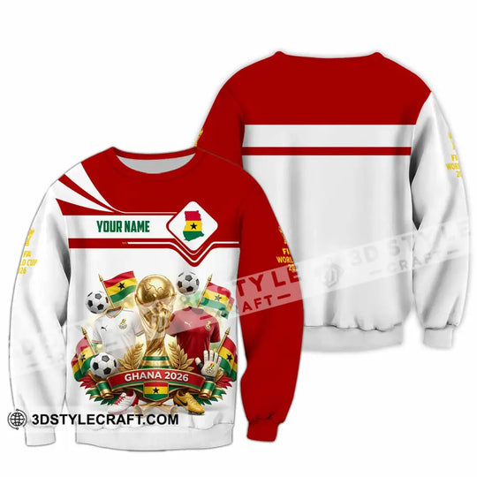 Unisex Shirt - Custom Ghana World Cup 2026 3D Shirt style option 3