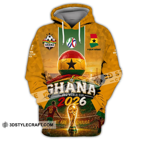 Unisex Shirt - Custom Ghana World Cup 2026 Shirt style option 2