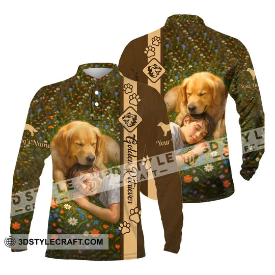 Unisex Shirt - Custom Golden Retriever Shirt style option 4
