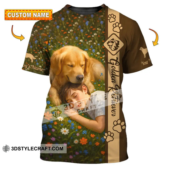 Unisex Shirt - Custom Golden Retriever Shirt style option 1