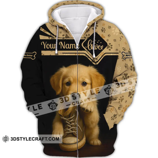 Unisex Shirt - Custom Golden Retriever Shirt style option 2