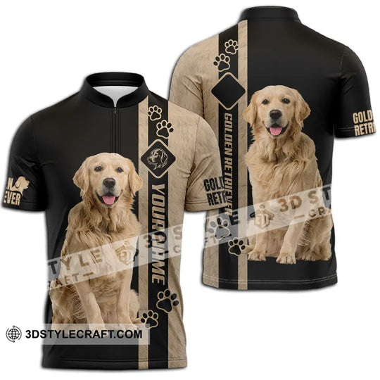 Unisex Shirt - Custom Golden Retriever Shirt style option 2