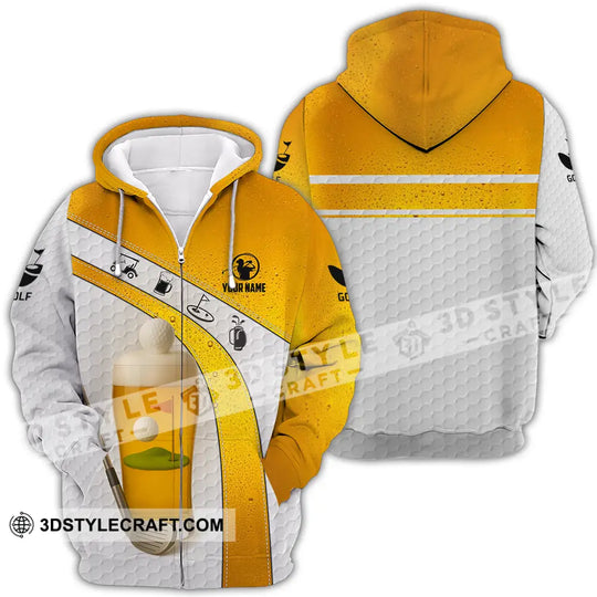 Unisex Shirt - Custom Golf And Beer Shirt style option 4