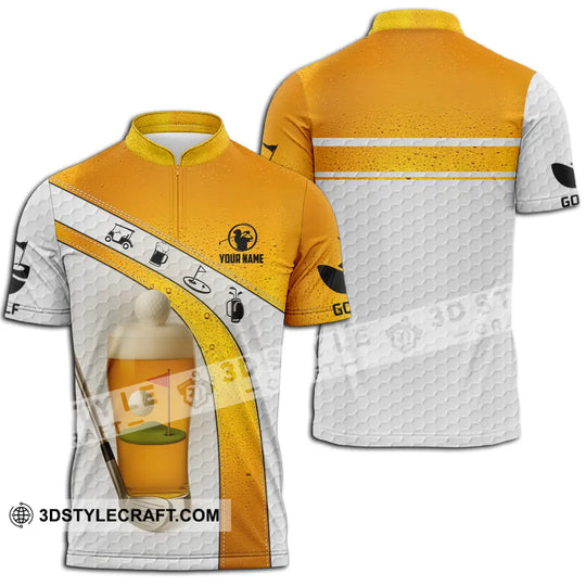 Unisex Shirt - Custom Golf And Beer Shirt style option 2