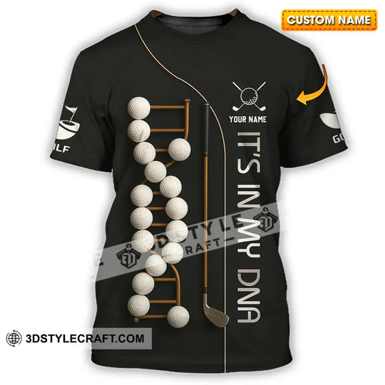Unisex Shirt - Custom Golf In My DNA Shirt style option 1