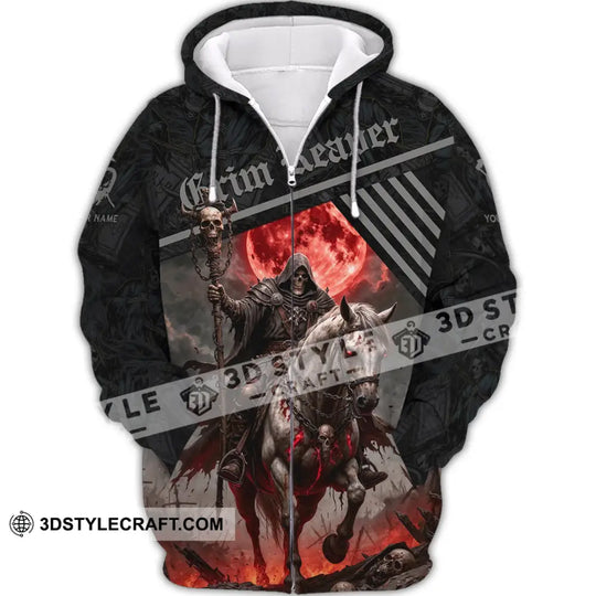 Unisex Shirt - Custom Grim Reaper Shirt style option 2