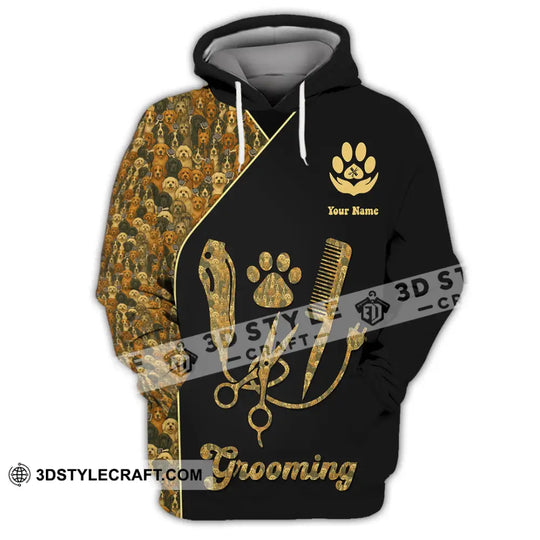 Unisex Shirt - Custom Groomer Shirt style option 3