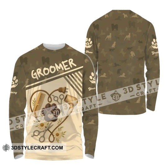 Unisex Shirt - Custom Groomer Shirt style option 4