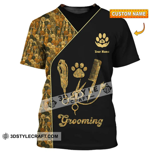 Unisex Shirt - Custom Groomer Shirt style option 1
