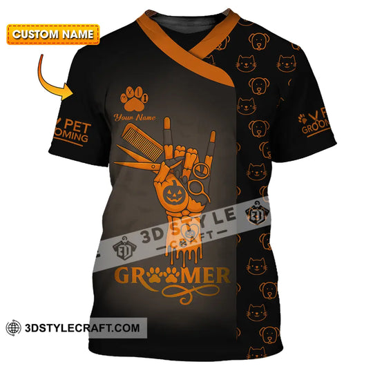 Unisex Shirt - Custom Groomer Shirt style option 1