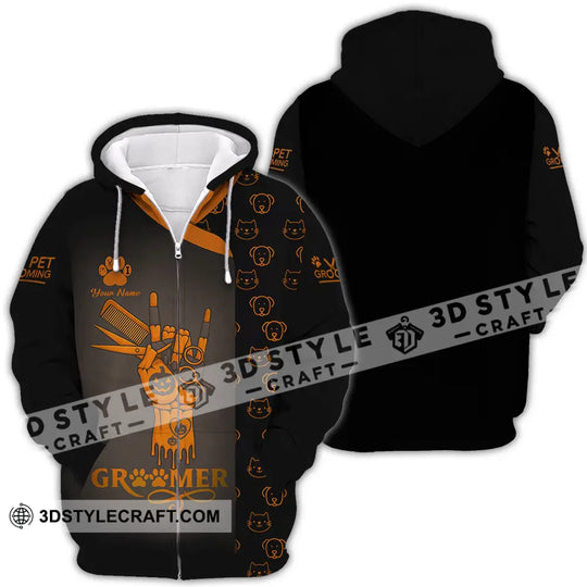 Unisex Shirt - Custom Groomer Shirt style option 4