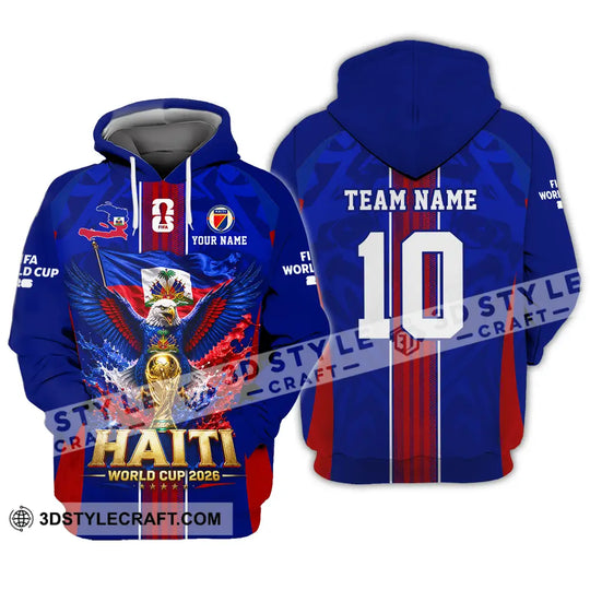 Unisex Shirt - Custom Haiti World Cup 2026 Shirt style option 3