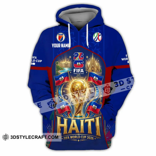 Unisex Shirt - Custom Haiti World Cup 2026 Shirt style option 3