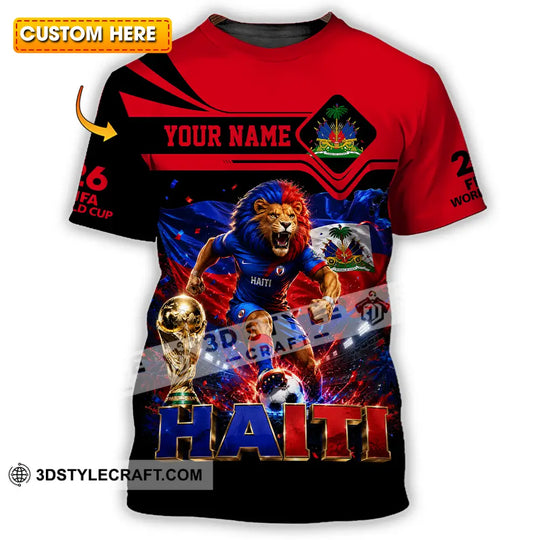 Unisex Shirt - Custom Haiti World Cup 2026 Shirt style option 1