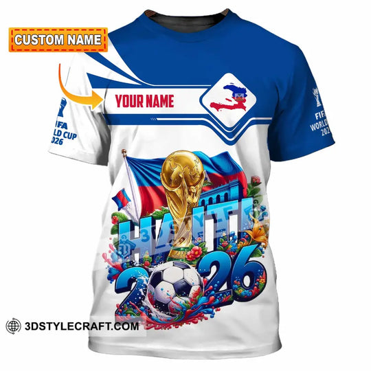 Unisex Shirt - Custom Haiti World Cup 2026 Shirt style option 1