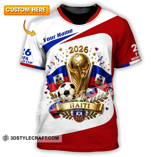 Unisex Shirt - Custom Haiti World Cup 2026 Shirt style option 1