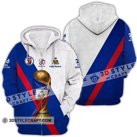 Unisex Shirt - Custom Haiti World Cup 2026 Shirt style option 4