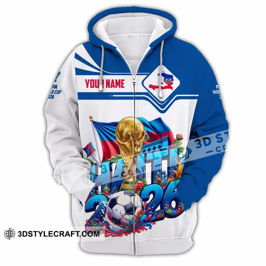 Unisex Shirt - Custom Haiti World Cup 2026 Shirt style option 3