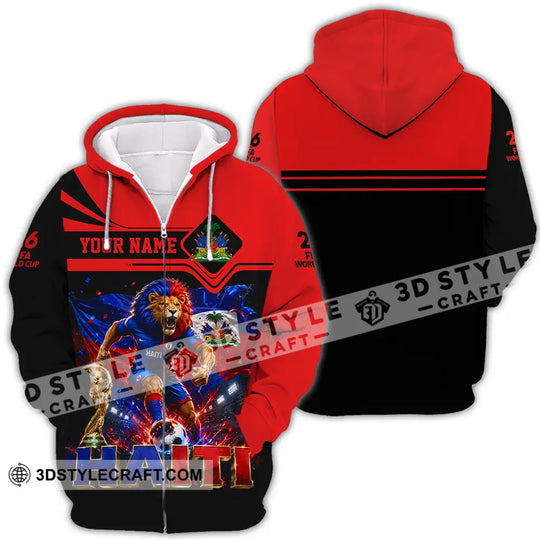 Unisex Shirt - Custom Haiti World Cup 2026 Shirt style option 4