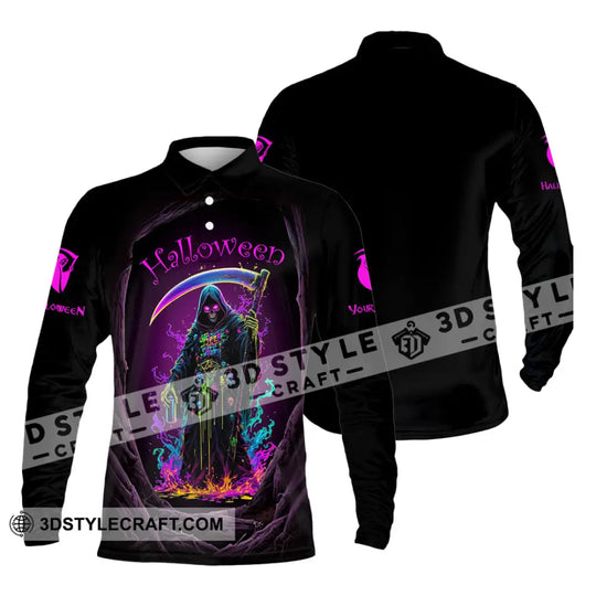 Unisex Shirt - Custom Halloween Design Shirt style option 3