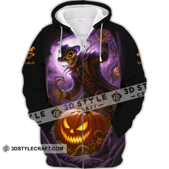 Unisex Shirt - Custom Halloween Design Shirt style option 2