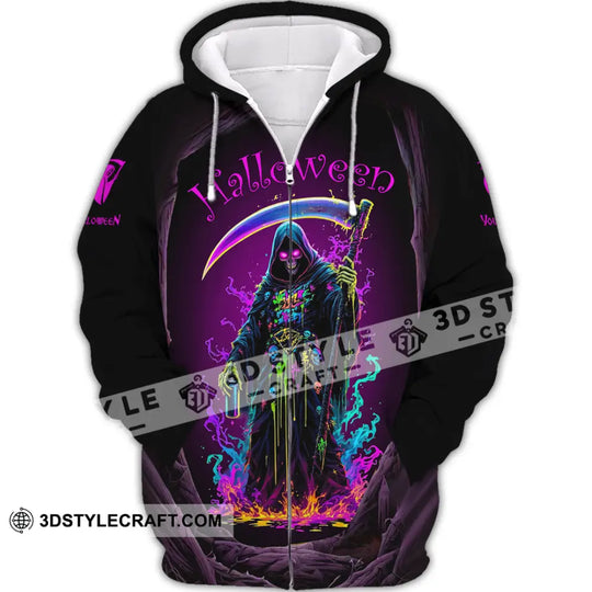 Unisex Shirt - Custom Halloween Design Shirt style option 2