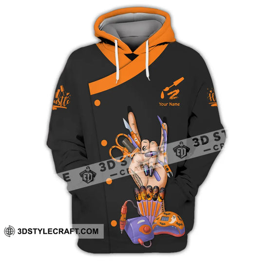 Unisex Shirt - Custom Halloween Nails Artist Shirt style option 3