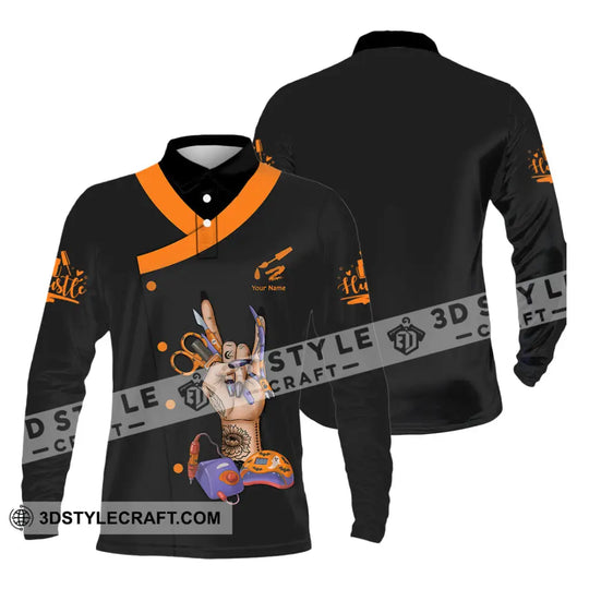 Unisex Shirt - Custom Halloween Nails Artist Shirt style option 4