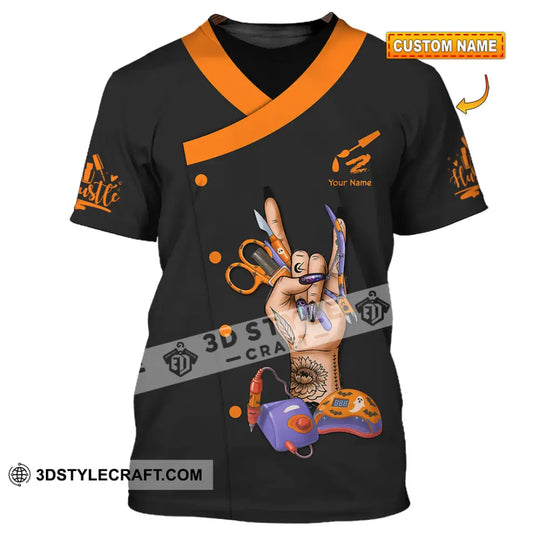 Unisex Shirt - Custom Halloween Nails Artist Shirt style option 1