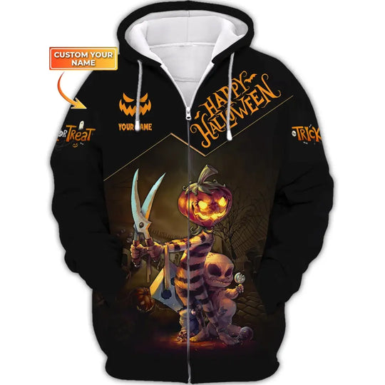Unisex Shirt, Custom Halloween T-Shirt, Happy Halloween, Shirt For Halloween style option 2