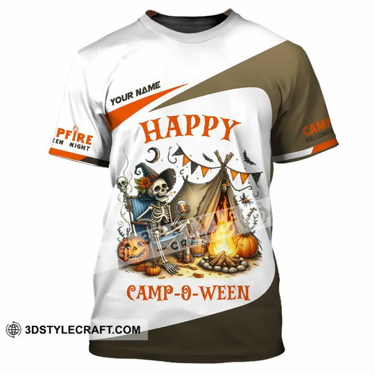 Unisex Shirt - Custom Happy Camp-O-Ween, Halloween Camping Shirt style option 1