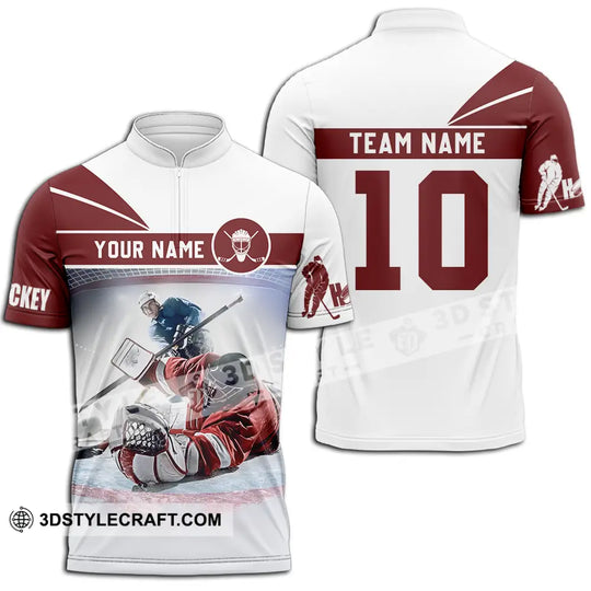 Unisex Shirt - Custom Hockey Shirt style option 2