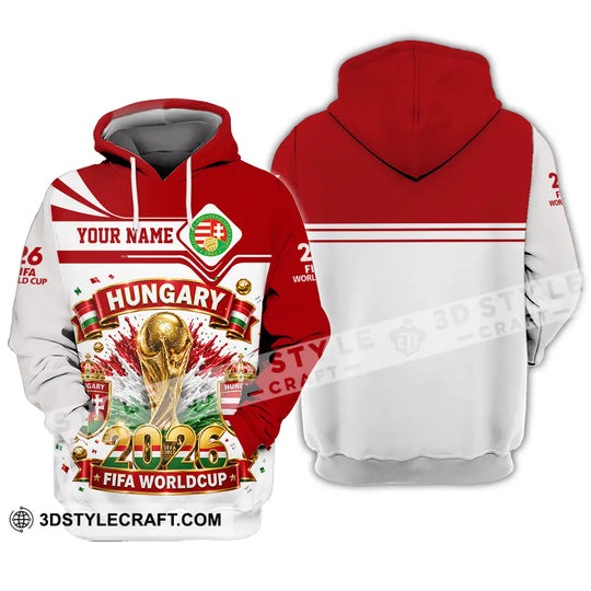 Unisex Shirt - Custom Hungary World Cup 2026 Shirt style option 3