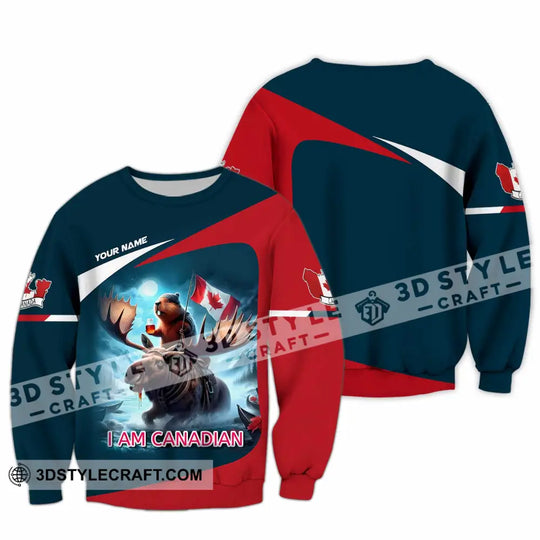Unisex Shirt - Custom I Am Canadian Shirt style option 3