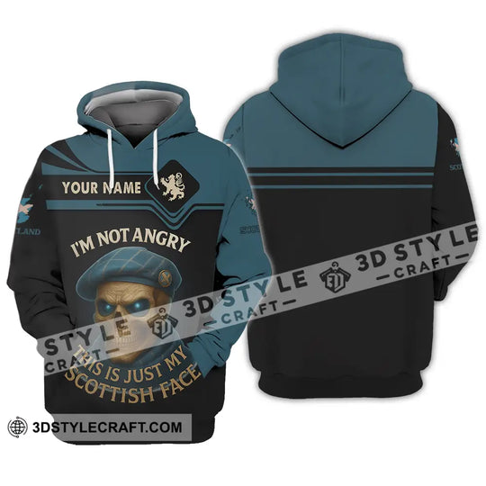 Unisex Shirt - Custom I'm Not Angry This Is Just My Scottish Face Shirt style option 3