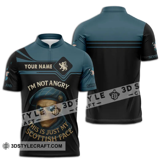 Unisex Shirt - Custom I'm Not Angry This Is Just My Scottish Face Shirt style option 2