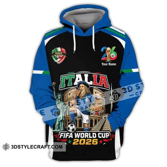Unisex Shirt - Custom Italy World Cup 2026 Shirt style option 2