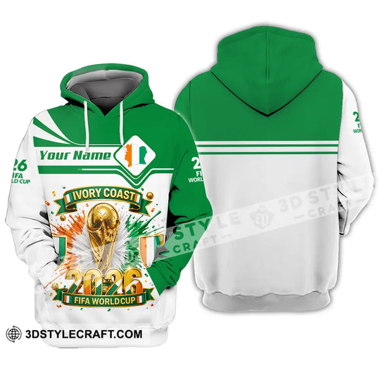 Unisex Shirt - Custom Ivory Coast World Cup 2026 Shirt style option 3
