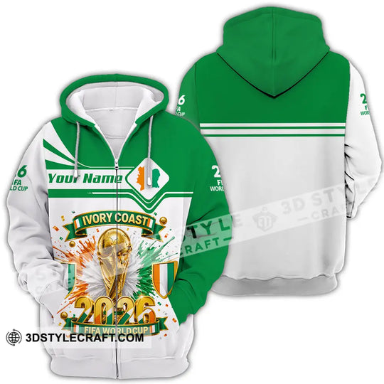 Unisex Shirt - Custom Ivory Coast World Cup 2026 Shirt style option 4