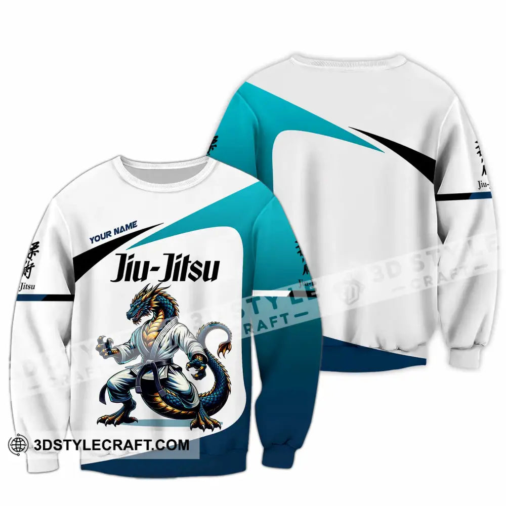 Unisex Shirt - Custom Jiu Jitsu 3D Shirt Long Sleeve / S T-shirt