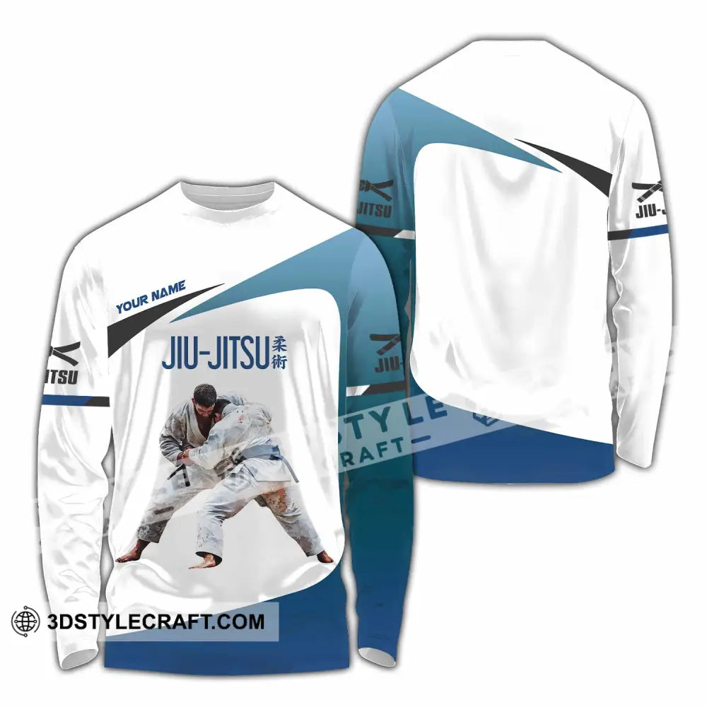 Unisex Shirt - Custom Jiu Jitsu 3D Shirt Long Sleeve Shirt / S T-shirt
