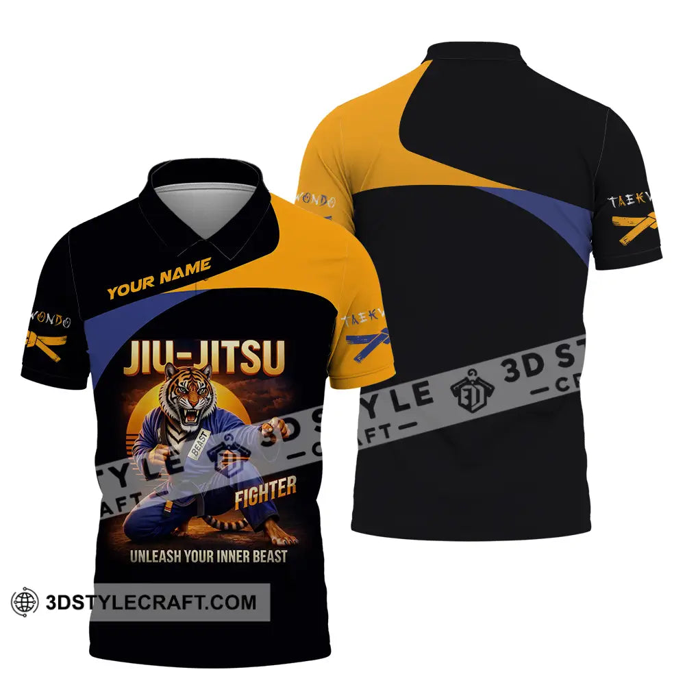 Unisex Shirt - Custom Jiu Jitsu 3D Shirt Polo Shirt / S T-shirt